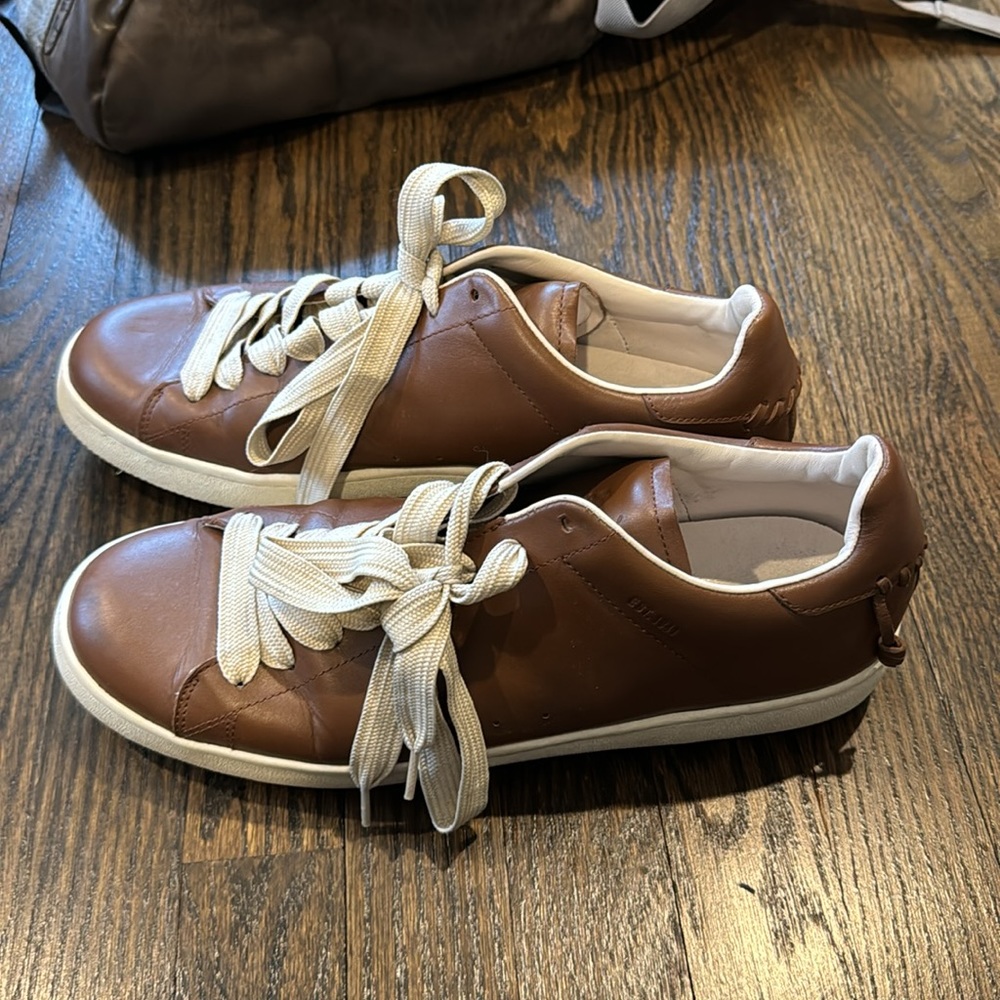 Coach brown leather sneakers - Picture 2 of 5